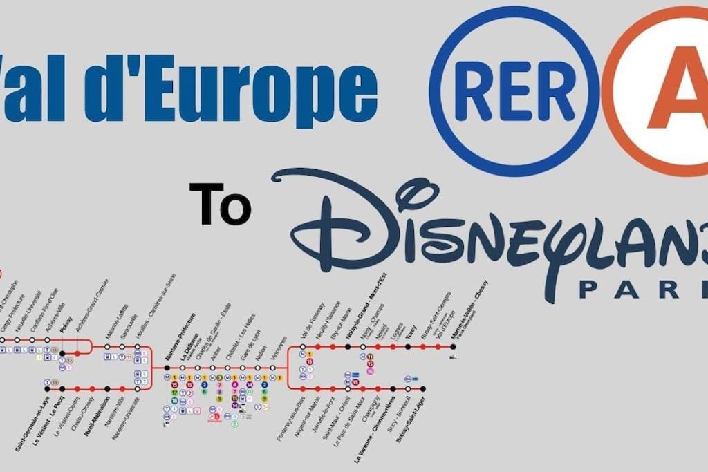 Le Regence, Terrasse, Serris Disney Eksteriør billede